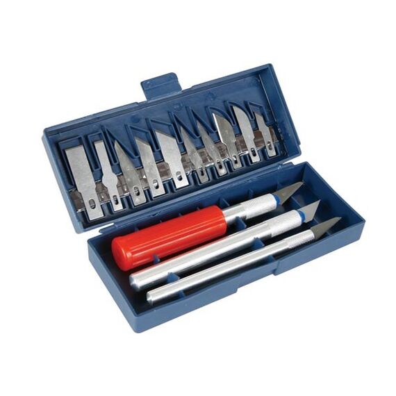Velleman VTK7 Teppichmesser Rot, Silber