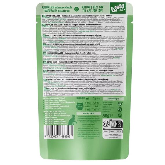 WOW.Pet WCA00085CH Katzen-Dosenfutter 85 g, 2 image