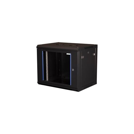 Wirewin WCAB PS3 600X450X6U B Rack 6U Wandmontiertes Regal Schwarz, Farbe: Schwarz