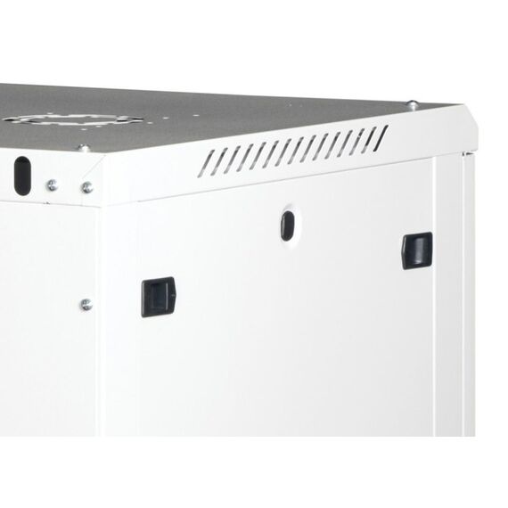 Wirewin WCAB PS3 600X600X15U Rack 15U Wandmontiertes Regal Hellgrau, 4 image