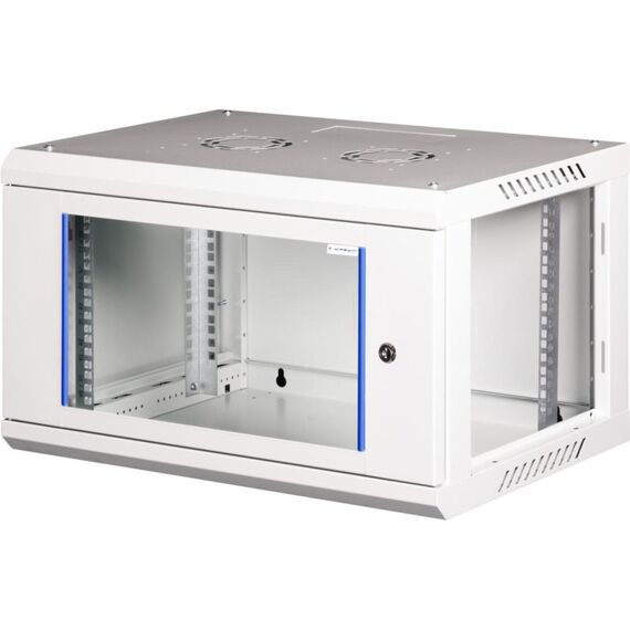 Wirewin WCAB PS3 600X600X6U Rack 6U Wandmontiertes Regal Hellgrau