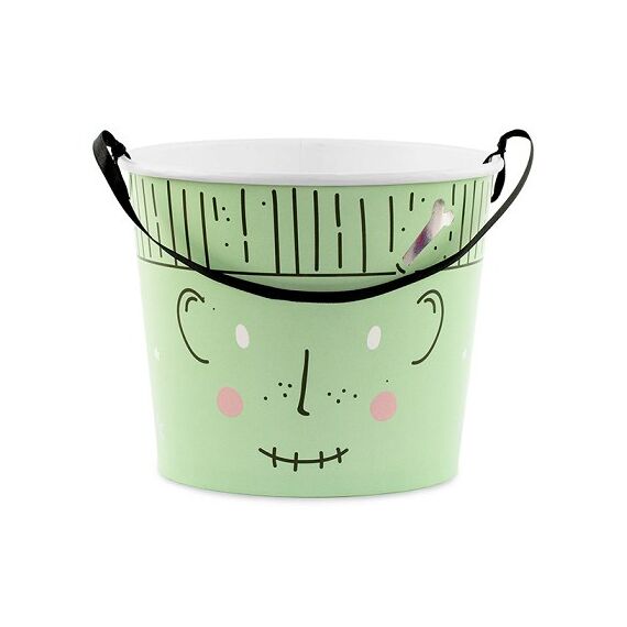 PartyDeco Halloween-Süßigkeitseimer, 13.5 cm, Mix