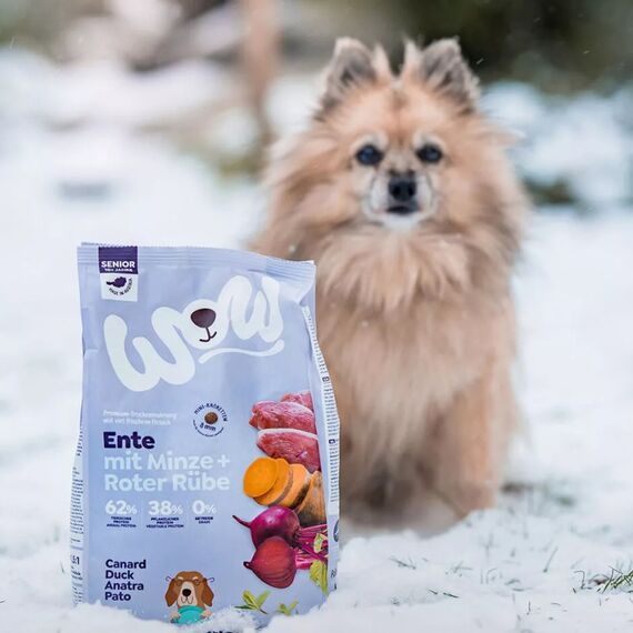 WOW.Pet WDS1000DU Hunde-Trockenfutter Senior Rote Bete, Ente, 2 image