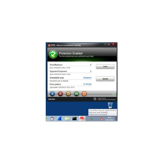 Trend Micro Worry-Free Business Security Services 101-250U 1Y Bildungswesen (EDU) 1 Jahr(e)