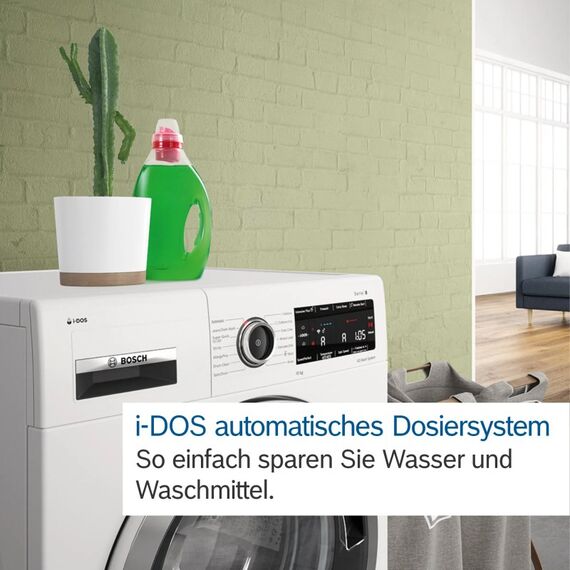 Bosch Serie 6 WGG244F1CH Waschmaschine Frontlader 9 kg 1400 RPM Weiß, 5 image