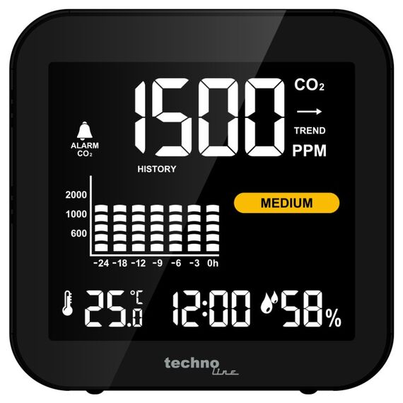 Technoline WL1025 Schwarz Akku