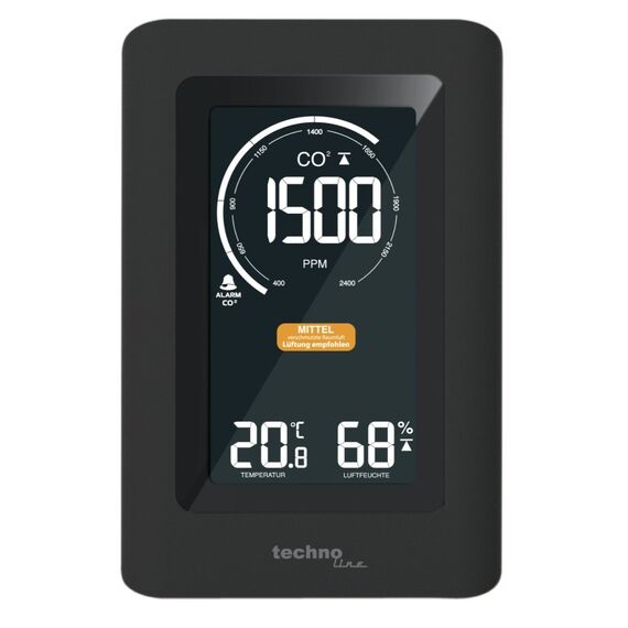 Technoline WL 1030 Digitale Wetterstation Schwarz Wechselstrom/Batterie