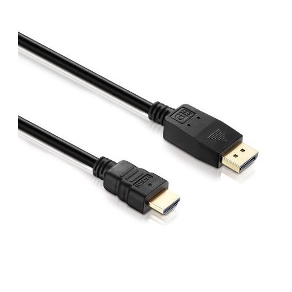 PureLink X-DC055-050 Videokabel-Adapter 5 m DisplayPort HDMI Schwarz, Farbe: Schwarz, Länge: 5 m