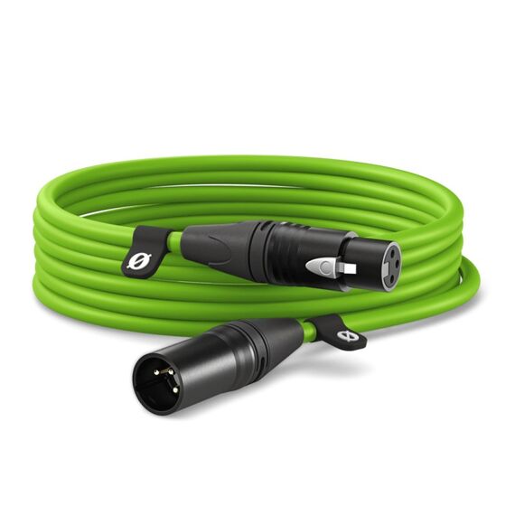 RØDE XLR-6 Audio-Kabel 6 m Grün, Farbe: Grün