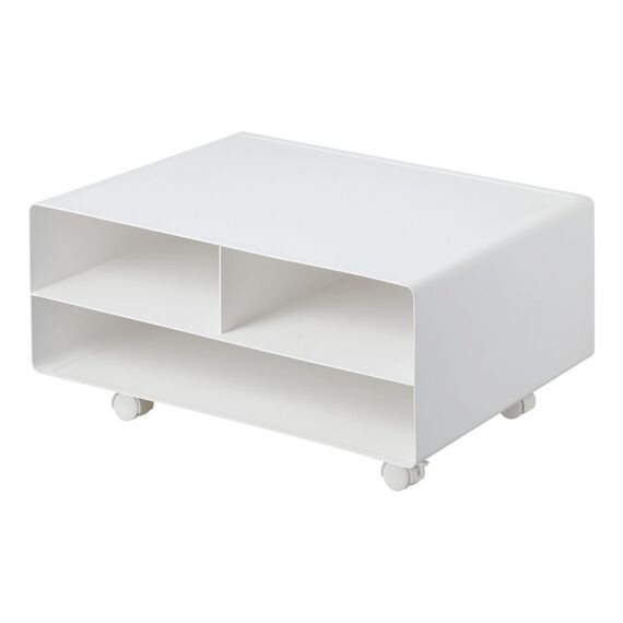 Yamazaki 4348 Regalboden Freistehend Stahl Weiß, Farbe: Weiß