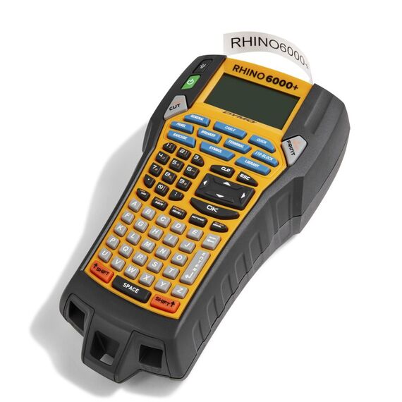 DYMO Rhino 6000+ Industrielles Etikettiergerät im stabilen Hartschalenkoffer | Tragbares Beschriftungsgerät für Industrie und Handwerk mit PC-Anbindung, 8 image