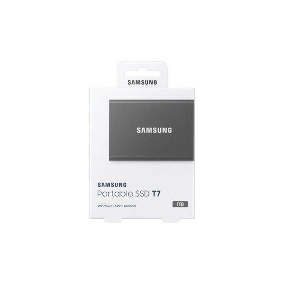 Samsung Portable SSD T7 1 TB USB Typ-C 3.2 Gen 2 (3.1 Gen 2) Grau, 4 image
