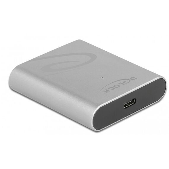 DeLOCK USB Type-C Card Reader im Aluminium Gehäuse für CFexpress Speicherkarten, 2 image