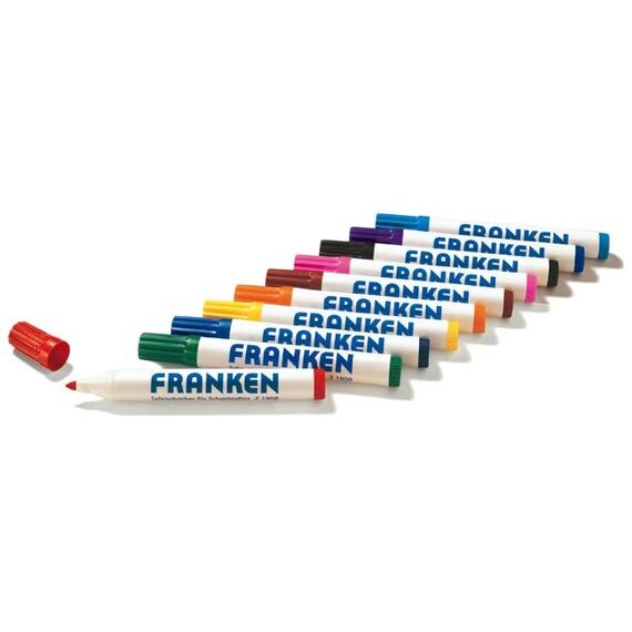 Franken Z1903 Marker 4 Stück(e) Schwarz, Blau, Rot