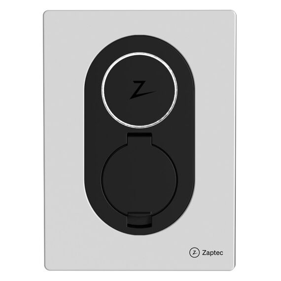Zaptec Go Weiß Wand 3, Farbe: Weiß
