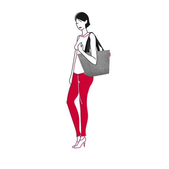 Reisenthel shopper M Grau Stoffbeutel, 2 image