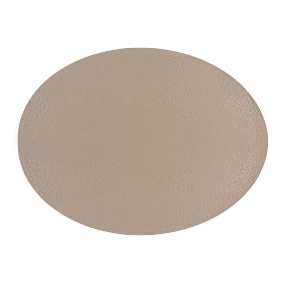 Tiseco TRUDO Platzdeckchen Oval Sand 1 Stück(e)