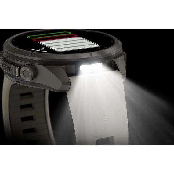 Garmin fēnix 9 Pro 3,3 cm (1.3") AMOLED 43 mm Digital 416 x 416 Pixel Touchscreen Titan WLAN GPS, 6 image