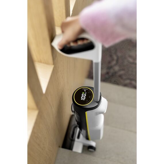 Kärcher FCV 4 3-in-1 Stabstaubsauger Akku Trocken&Nass Beutellos 180 W Schwarz, Weiß, 6 image
