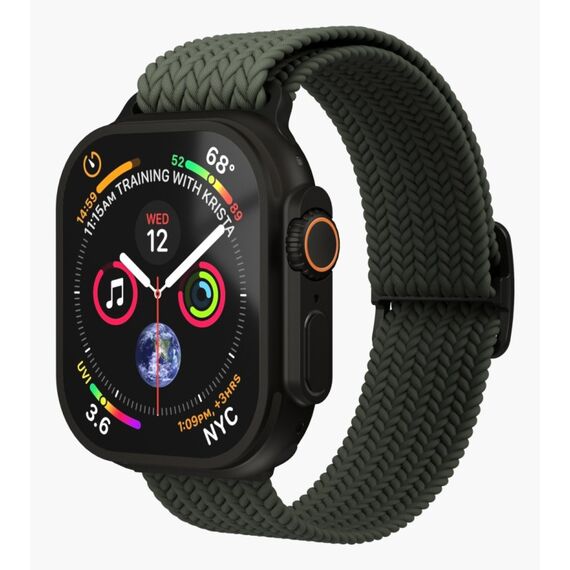 Vonmählen AWS00195 Intelligentes tragbares Accessoire Band Schwarz, Olive Nylon