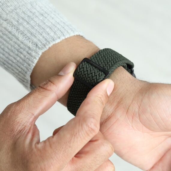 Vonmählen AWS00195 Intelligentes tragbares Accessoire Band Schwarz, Olive Nylon, 4 image