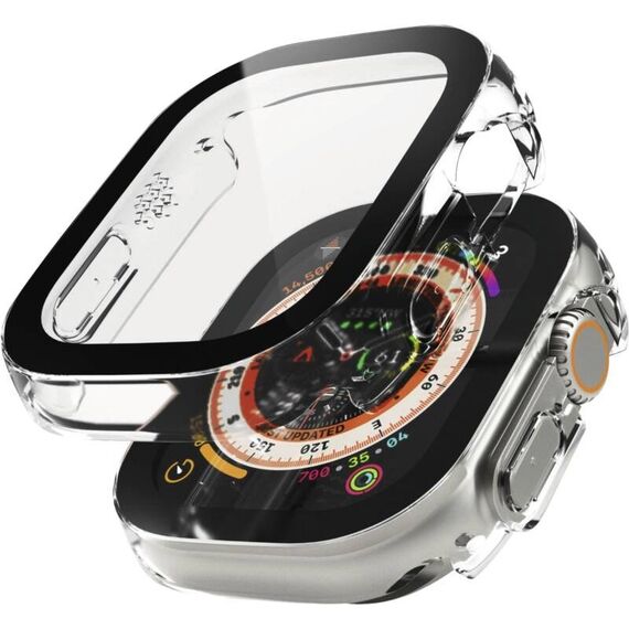 Vonmählen Thin Case - Schutzhülle für Apple Watch Ultra Hülle Transparent Silikon
