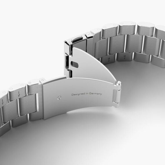 Vonmählen Link Bracelet 2 Gurt Silber Edelstahl, 6 image