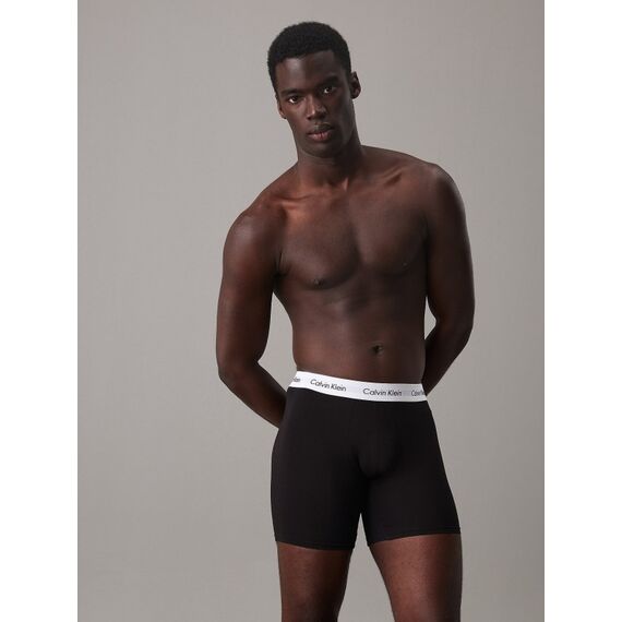 Calvin Klein 000NB1770A-001-S Unterhose Boxer-Unterhose Schwarz, Weiß, 2 image