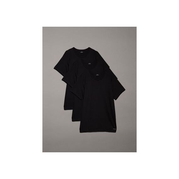 Calvin Klein 000NB4011E-001-L Shirt/Top T-Shirt Rundhals Kurzärmel Baumwolle