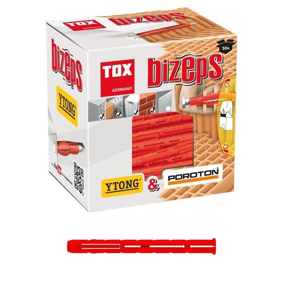 TOX Dübel 00910015 Dübel 50 Stück(e) Nylon Rund