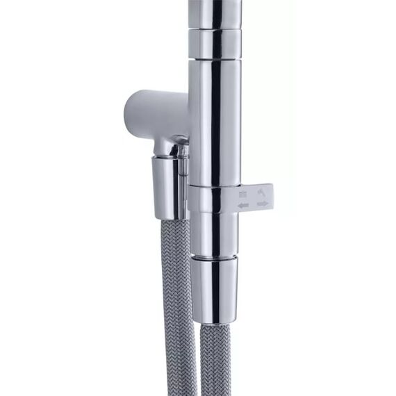 Diaqua 08351597 Duschsystem 2 Kopf/Köpfe Wand Chrom, 4 image