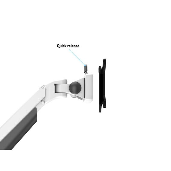 Multibrackets 7211 Flachbildschirm-Tischhalterung 81,3 cm (32") Tisch/Bank Weiß, 6 image
