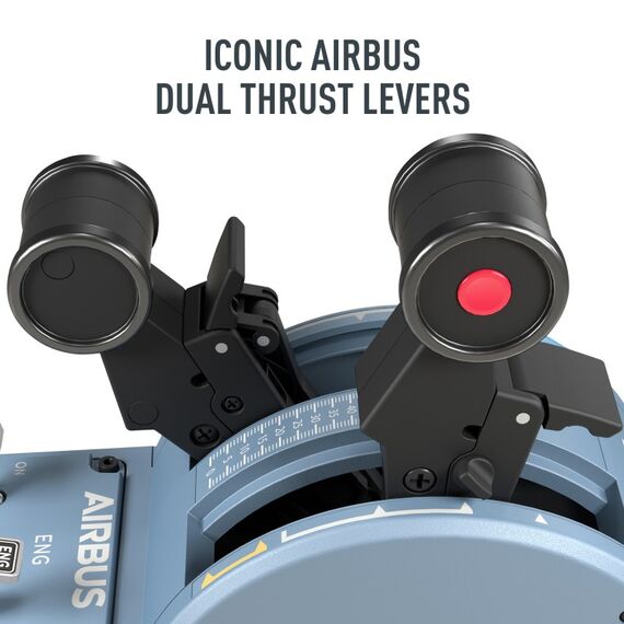 Thrustmaster TCA Quadrant Airbus Edition Schwarz, Blau USB Flugsimulation Analog / Digital PC, 6 image