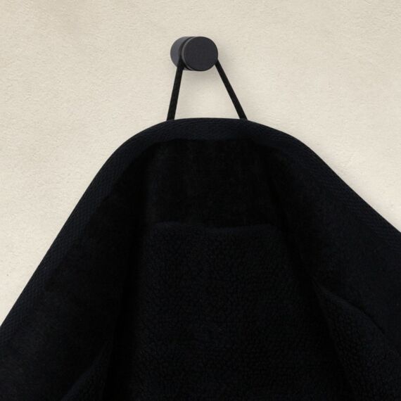 MÖVE Bamboo Luxe Schwarz Baumwolle, Viskose, 3 image