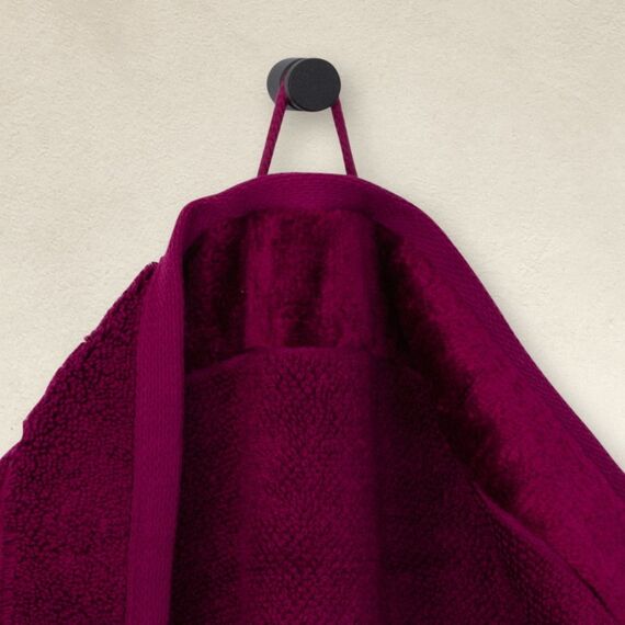 MÖVE Bamboo Luxe Baumwolle, Viskose Violett 30 x 50 cm 1 Stück(e), Farbe: Violett, 3 image
