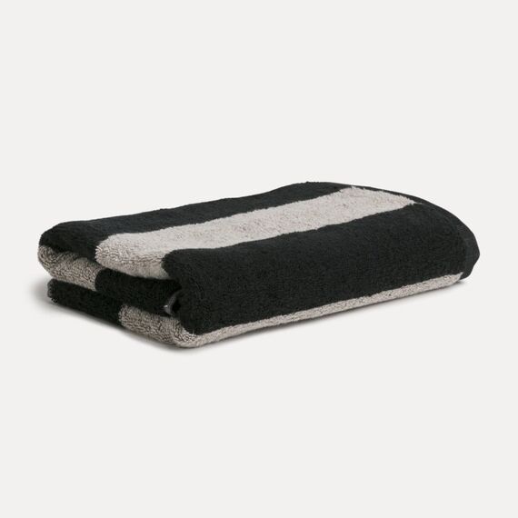 MÖVE Superwuschel Abtrockentuch für die Hände Schwarz, Grau 50 x 100 cm, Farbe: Schwarz, Grau