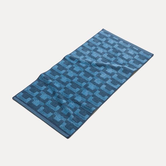 MÖVE Geometric Shapes Abtrockentuch für die Hände Blau 50 x 100 cm, 3 image