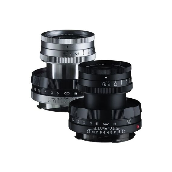 Voigtländer 50 mm F3.5 APO-LANTHAR Type I Schwarz, Silber