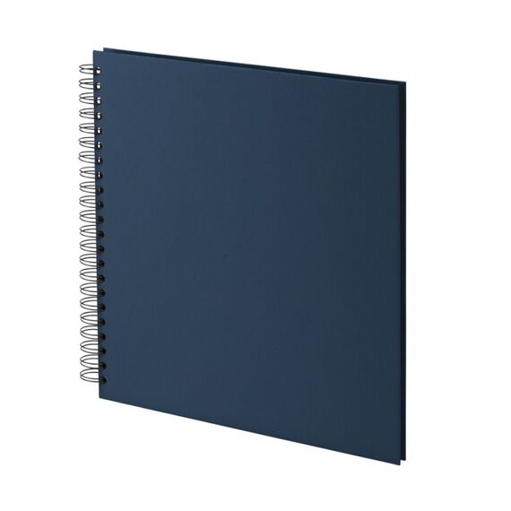 Rössler S.O.H.O. Fotoalbum Navy 60 Blätter 290 x 290 Spiralbindung