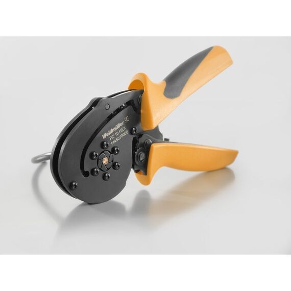 Weidmüller PZ 10 HEX Crimpwerkzeug Schwarz, Orange, 2 image
