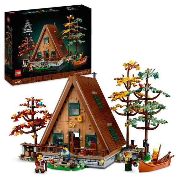 LEGO Ideas A-Frame Cabin 21338 Alter: 18+ Teile: 2082