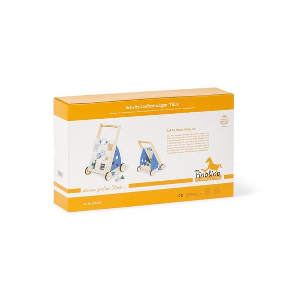 Pinolino Kinderträume Titus Babylaufwagen Blau, 5 image