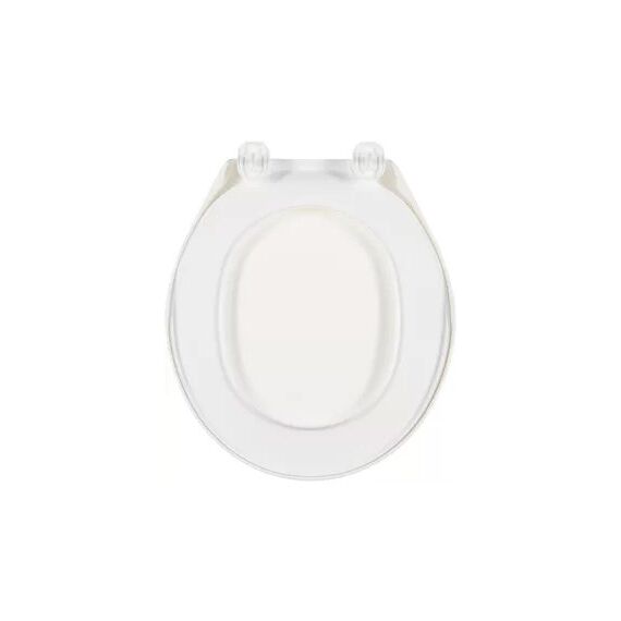 Diaqua 30100041 Toilettensitz Harter Toilettensitz Polypropylen (PP) Weiß, 2 image