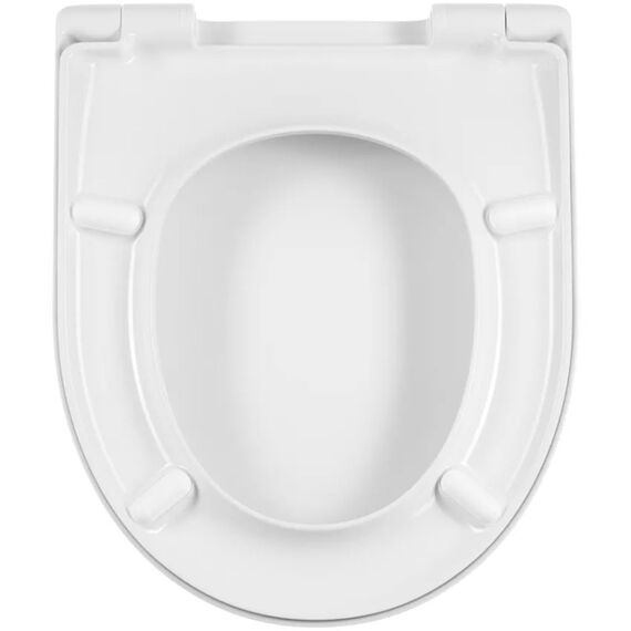 Diaqua 31165541 Toilettensitz Harter Toilettensitz Duroplast Weiß, 5 image