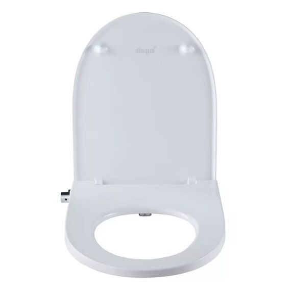 Diaqua Lavalino Slow Harter Toilettensitz Weiß, 7 image