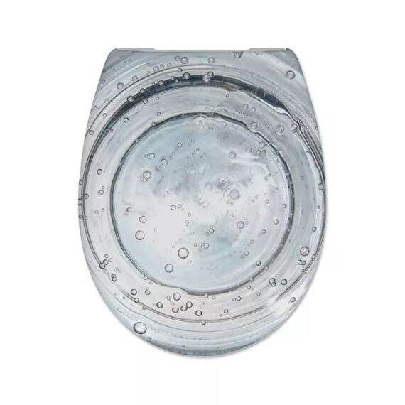 Diaqua 31172004 Toilettensitz Harter Toilettensitz Duroplast Mehrfarbig
