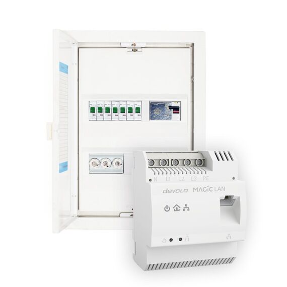 Devolo Magic 2 LAN DINrail 2400 Mbit/s Ethernet/LAN Weiß 1 Stück(e), 4 image