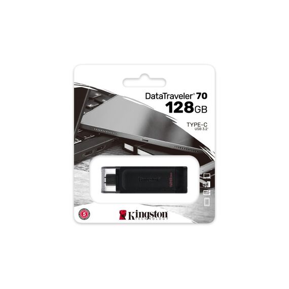 Kingston Technology DataTraveler 128GB USB-C 3.2 Gen 1 70, Kapazität: 128 GB, 4 image