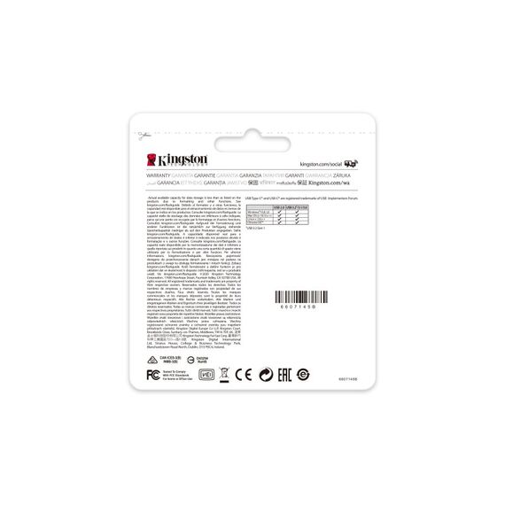 Kingston Technology DataTraveler 128GB USB-C 3.2 Gen 1 70, Kapazität: 128 GB, 5 image