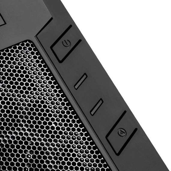 Silverstone PS13 Mini Tower Schwarz, 17 image